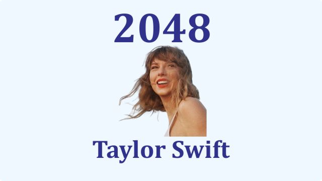 2048 Taylor Swift Game